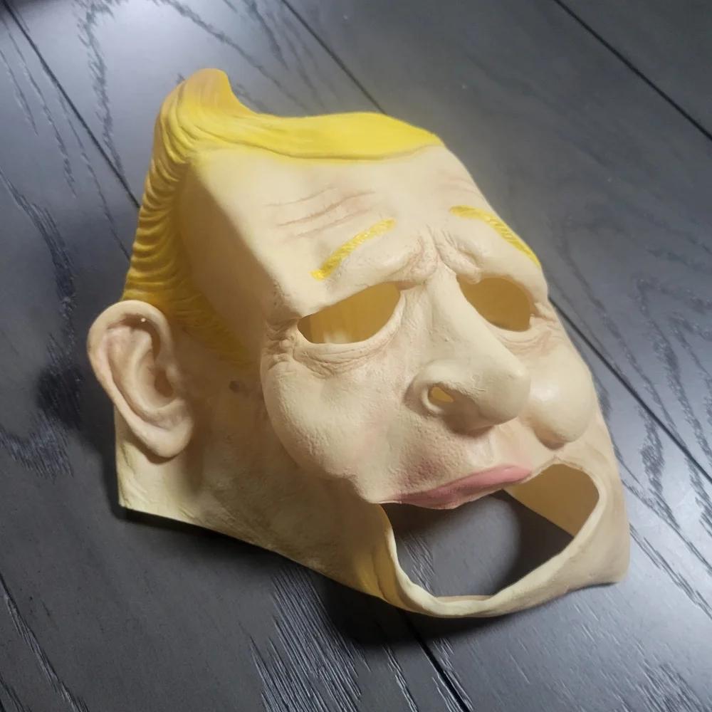 Halloween Mask Costume Old Man Donald Trump